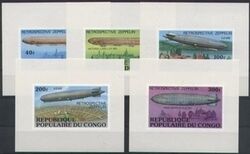 Kongo 1977  Zeppelin-Luftschiffe - Sonderausgabe