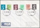 große Militärpost-FDC  Sammlung der Royal Air Force Brüggen