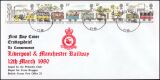 große Militärpost-FDC  Sammlung der Royal Air Force Brüggen