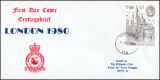 große Militärpost-FDC  Sammlung der Royal Air Force Brüggen