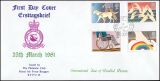 große Militärpost-FDC  Sammlung der Royal Air Force Brüggen