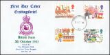 große Militärpost-FDC  Sammlung der Royal Air Force Brüggen