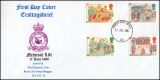 große Militärpost-FDC  Sammlung der Royal Air Force Brüggen