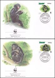 1997  Weltweiter Naturschutz WWF - Bonobo (210)