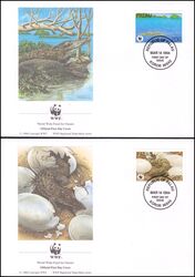 1994  Weltweiter Naturschutz WWF - Leistenkrokodil (159)