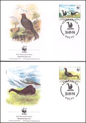 1994  Weltweiter Naturschutz WWF - Kaukasusbirkhuhn (171)
