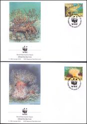 1993  Weltweiter Naturschutz WWF - Wirbellose des Atlantiks (152)