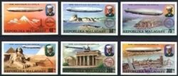 Madagaskar 1976  75 Jahre Luftschiff Graf Zeppelin - ungezähnt