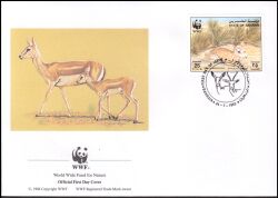 1993  Weltweiter Naturschutz WWF - Kropfgazelle (147)