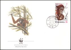 1989  Weltweiter Naturschutz WWF - Orang-Utan (079)