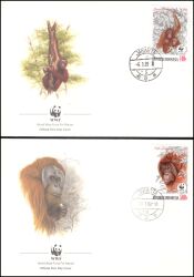 1989  Weltweiter Naturschutz WWF - Orang-Utan (079)