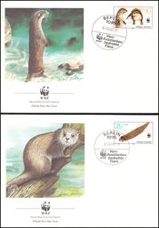 1987  Weltweiter Naturschutz WWF - Fischotter (052)