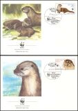 1987  Weltweiter Naturschutz WWF - Fischotter (052)