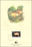 1985  Official Proof Edition WWF - Zebraducker (031)