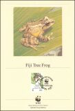 1988  Official Proof Edition WWF - Fidschi-Baumfrosch (072)