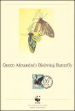 1988  Official Proof Edition WWF - Queen-Alexandra-Falter...