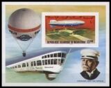 Mauretanien 1976  75 Jahre Zeppelin-Luftschiffe -...