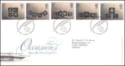 2001  Grußmarken: Symbolische Feingehaltsstempel