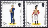 1976  Freimarken: Militäruniformen