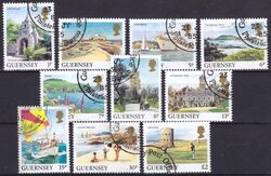 1985  Freimarken: Ansichten von Guernsey