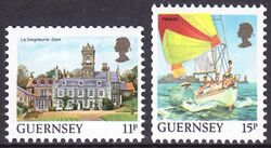 1987  Freimarken: Ansichten von Guernsey