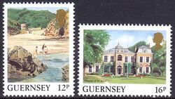 1988  Freimarken: Ansichten von Guernsey