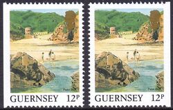 1988  Freimarken: Ansichten von Guernsey aus Markenheftchen