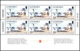 1989  50 Jahre Flughafen Guernsey - Heftchenblätter