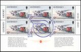 1989  50 Jahre Flughafen Guernsey - Heftchenblätter