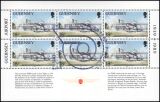 1989  50 Jahre Flughafen Guernsey - Heftchenblätter
