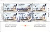 1989  50 Jahre Flughafen Guernsey - Heftchenblätter