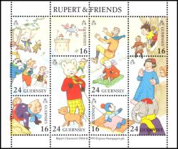 1993  Comicserie "Rupert der Bär"