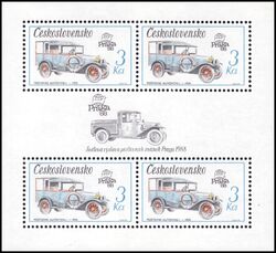 1987  Internationale Briefmarkenausstellung PRAGA `88