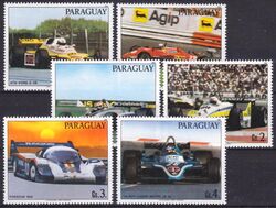 Paraguay 1983  Rennwagen