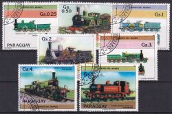 Paraguay 1984  Englische Lokomotiven