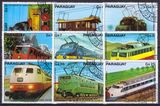 Paraguay 1979  100 Jahre elektrische Eisenbahnen