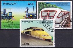 Paraguay 1985  Züge