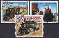 Paraguay 1986  Gterzuglokomotiven