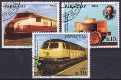 Paraguay 1986  150 Jahre deutsche Eisenbahn
