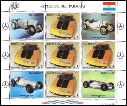 Paraguay 1983  Rennwagen