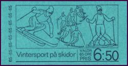 1974  Skisport - Markenheftchen