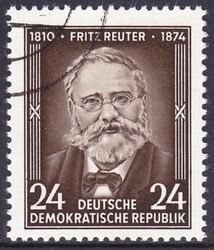 1954  Todestag von Fritz Reuter