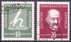 1958  Geburtstag von Max Planck