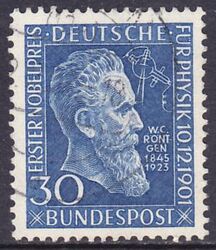 1951  Verleihung des Nobelpreises an Wilhelm Rntgen