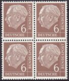 1954  Freimarke: Bundespräsident Theodor Heuss