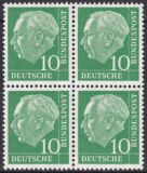 1954  Freimarke: Bundespräsident Theodor Heuss