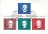 1968  Todestag von Konrad Adenauer - Block