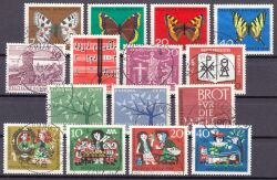 1962  Jahrgang - gestempelt