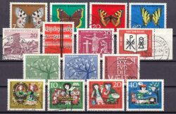 1962  Jahrgang - gestempelt *