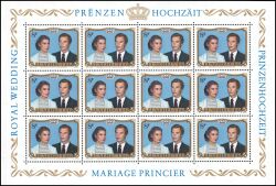 1981  Hochzeit von Erbgroherzog Henri